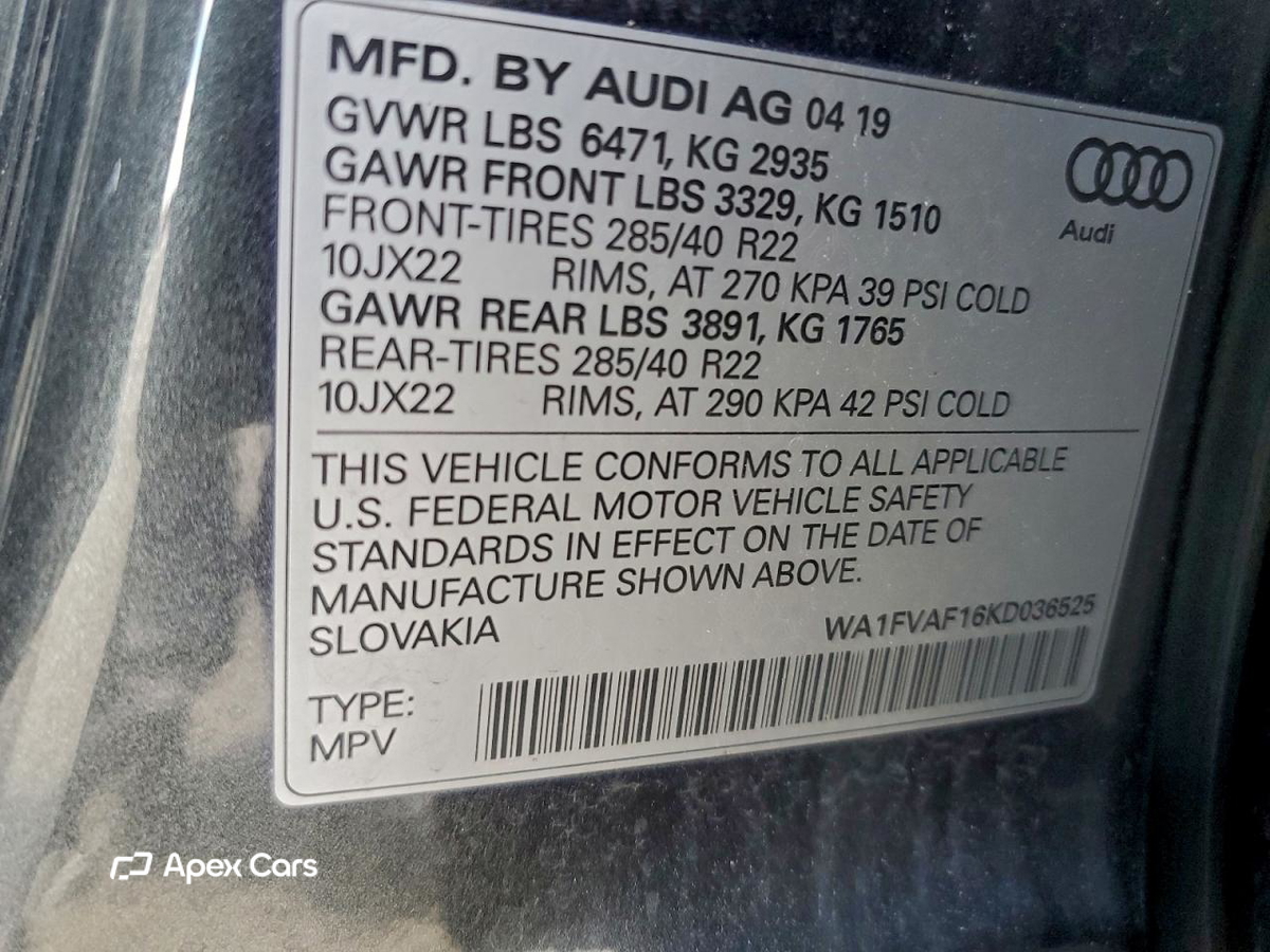 Audi Q8 2019