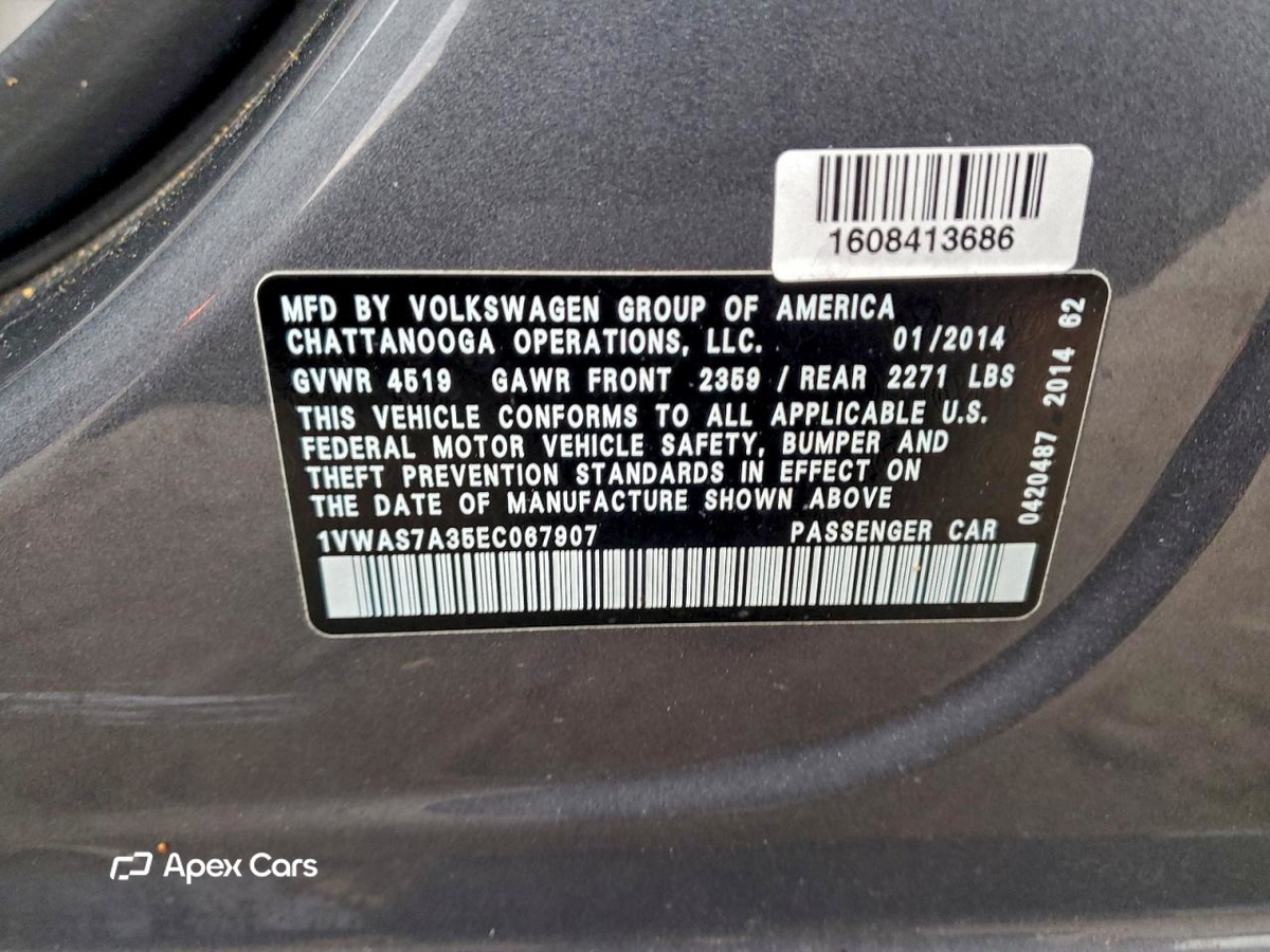 Volkswagen Passat 2014