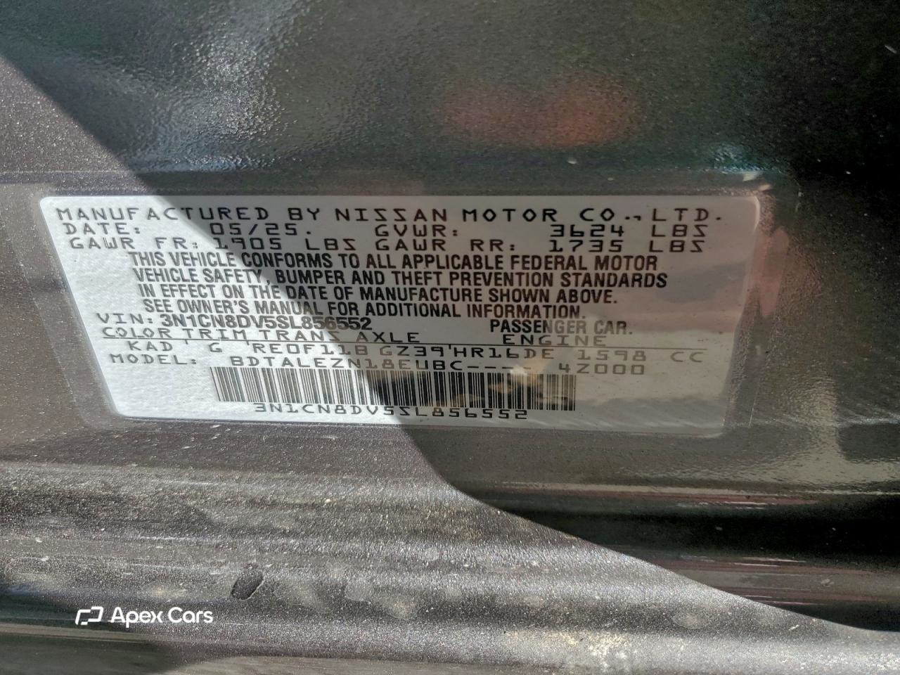Nissan Versa 2025