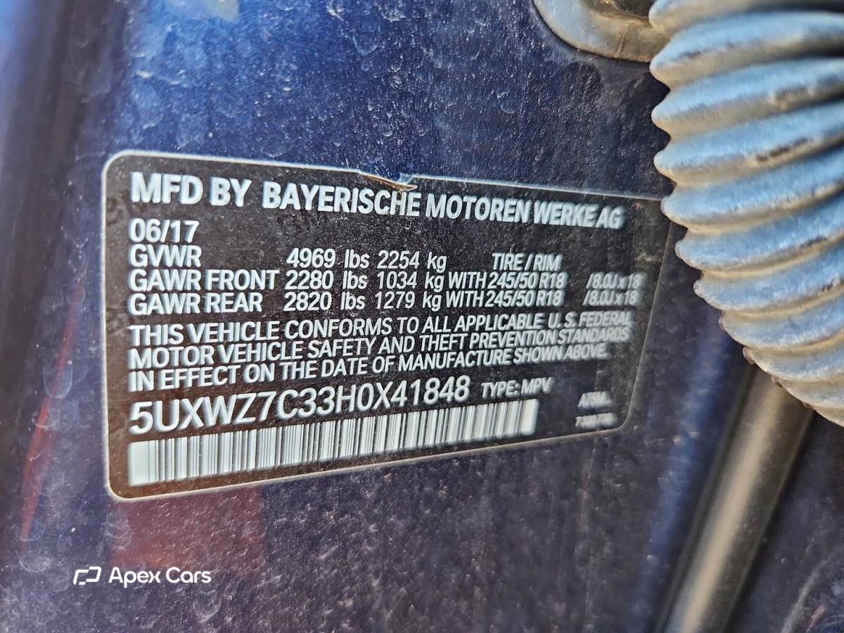 BMW X3 2017