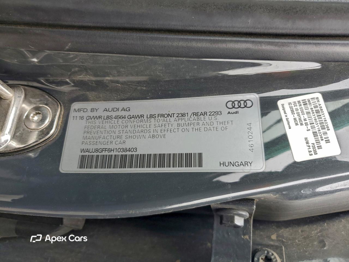 Audi A3 2017