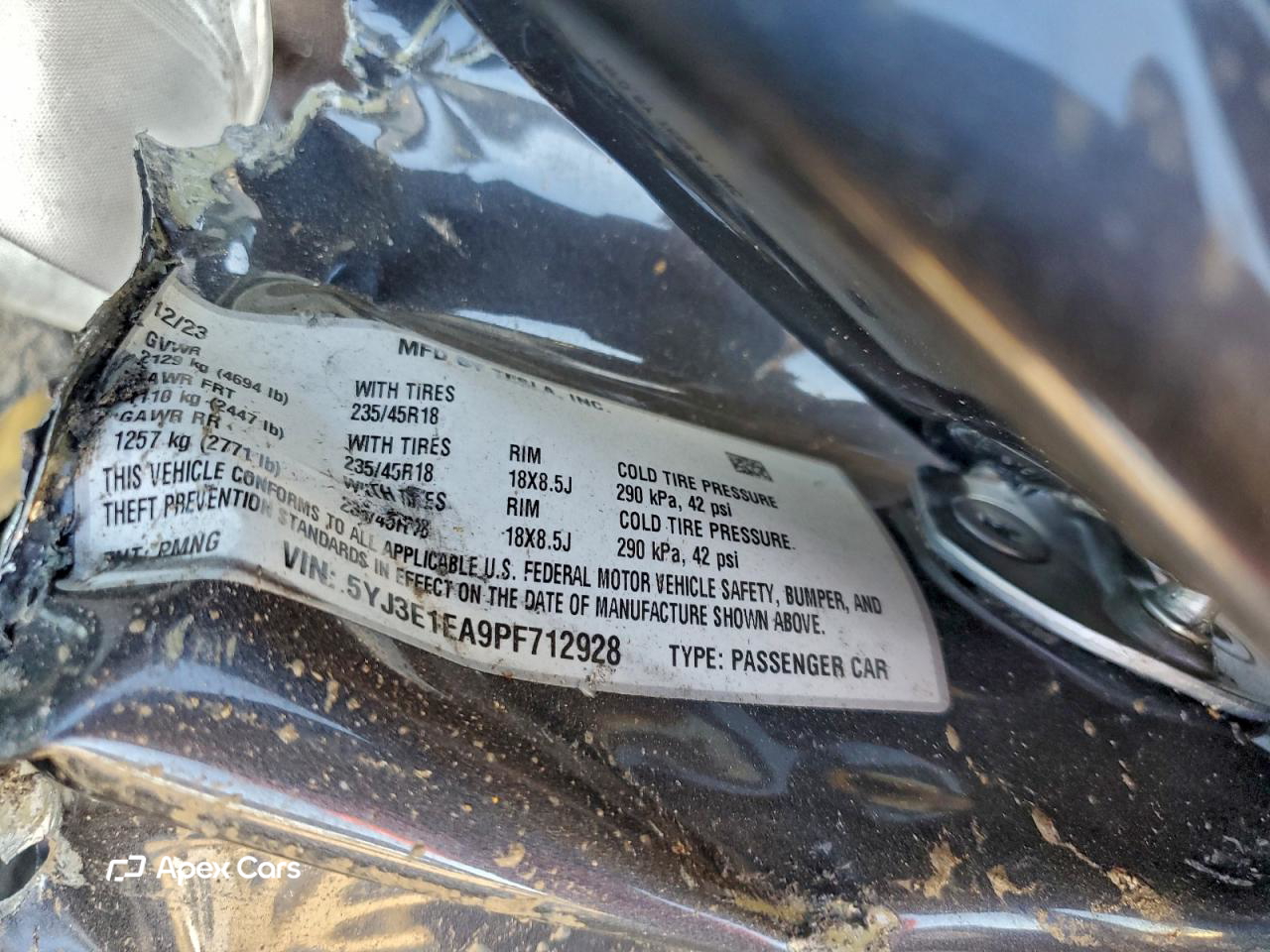 Tesla Model 3 2023