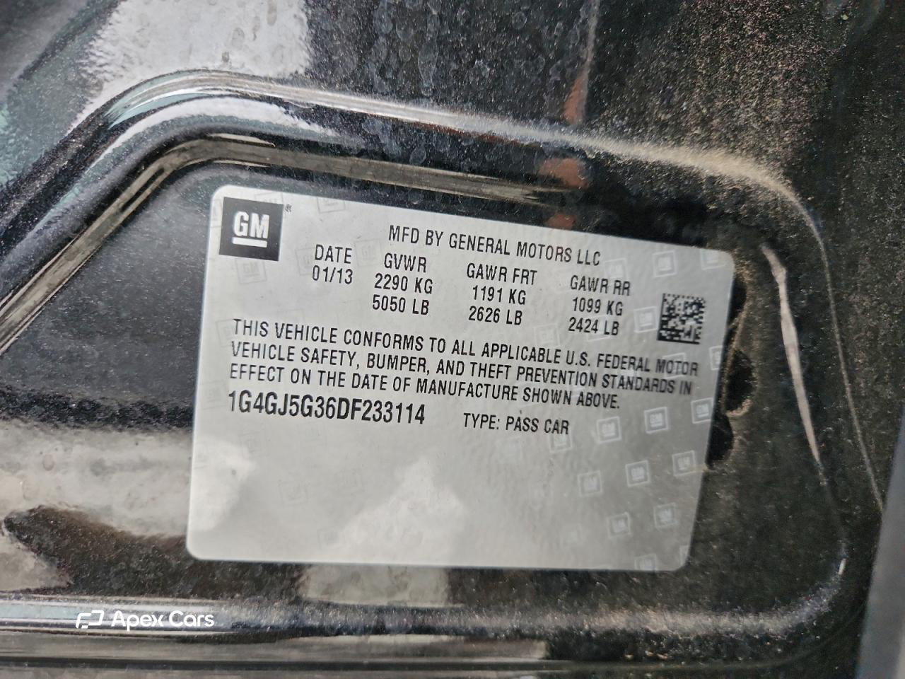 Buick LaCrosse 2013