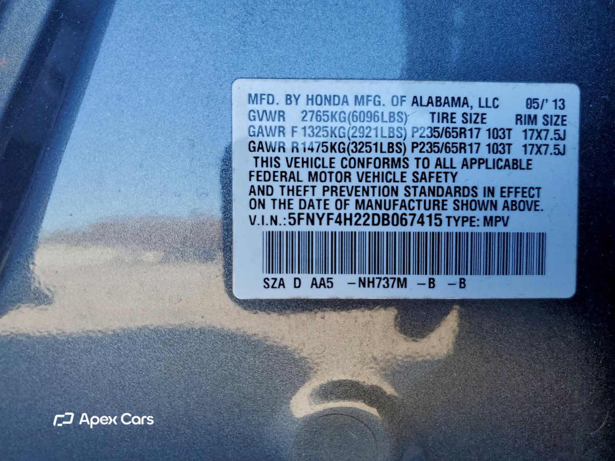 Honda Pilot 2013