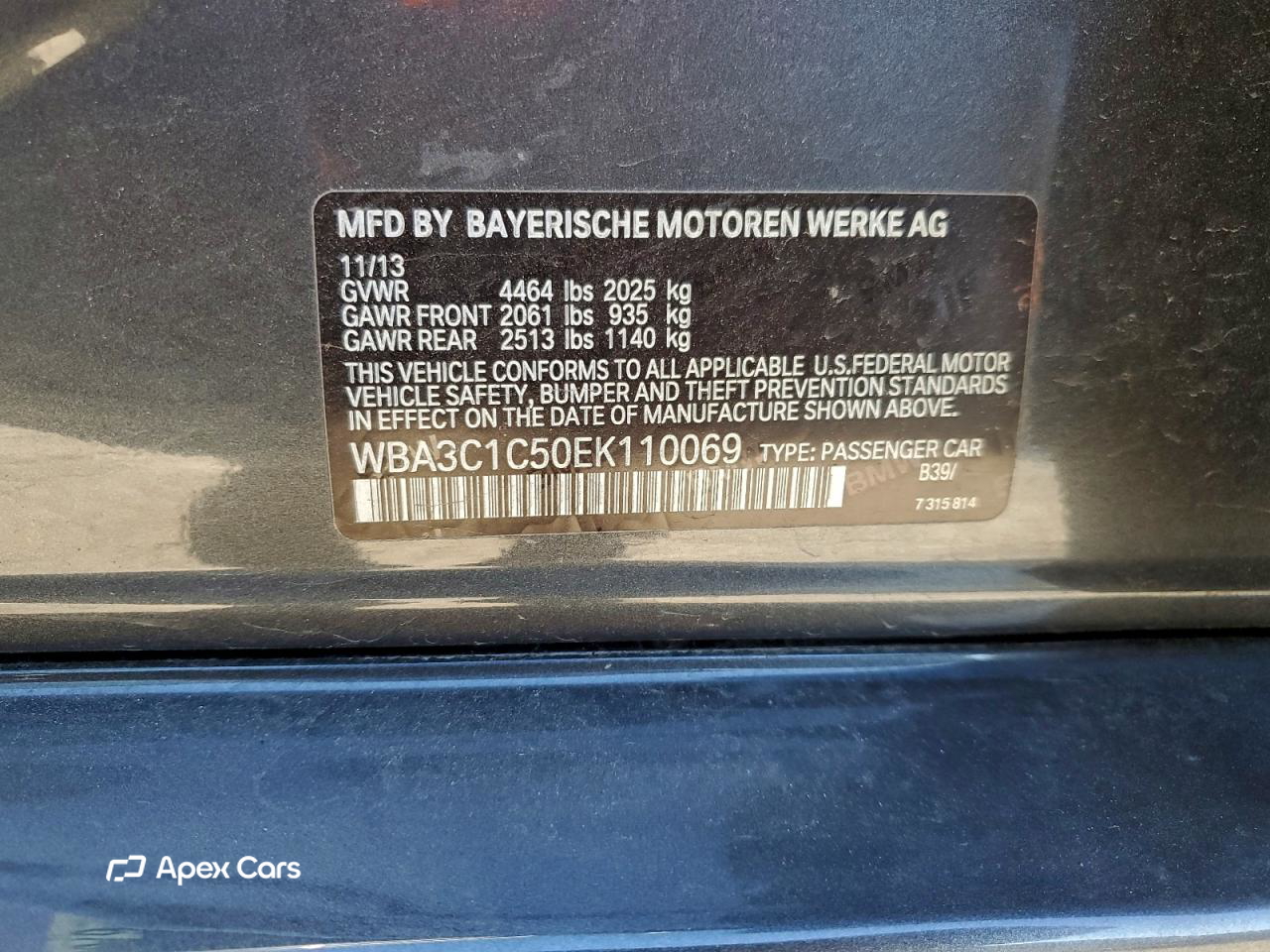 BMW Series 3 2014