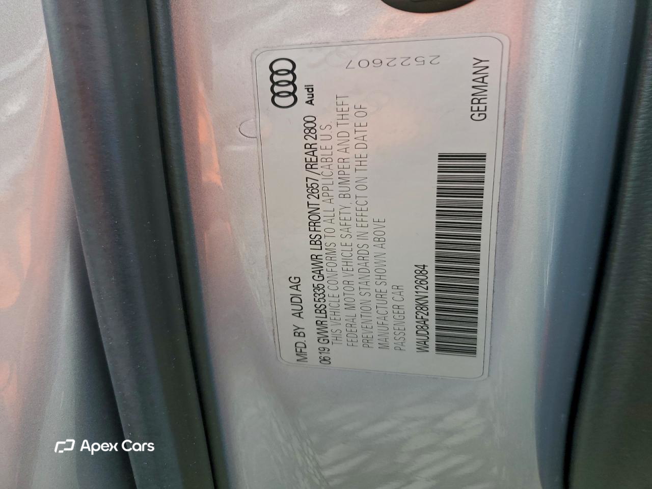 Audi A6 2019