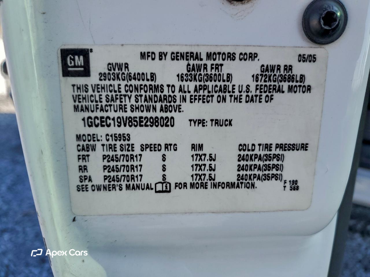 Chevrolet Silverado 2005
