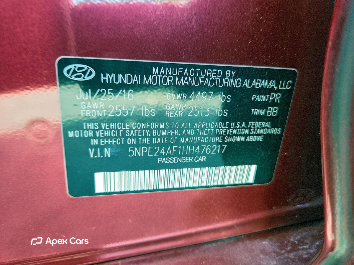 Hyundai Sonata 2017