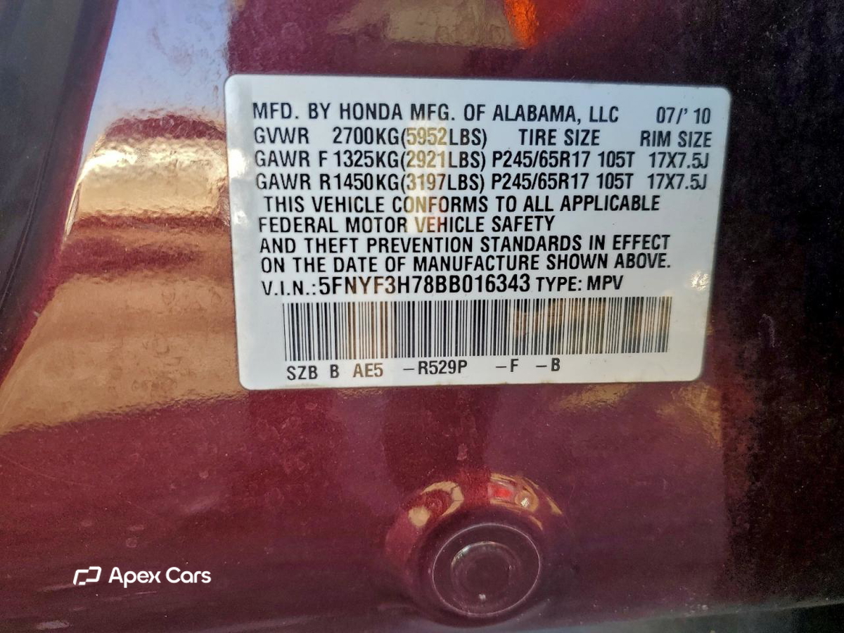 Honda Pilot 2011