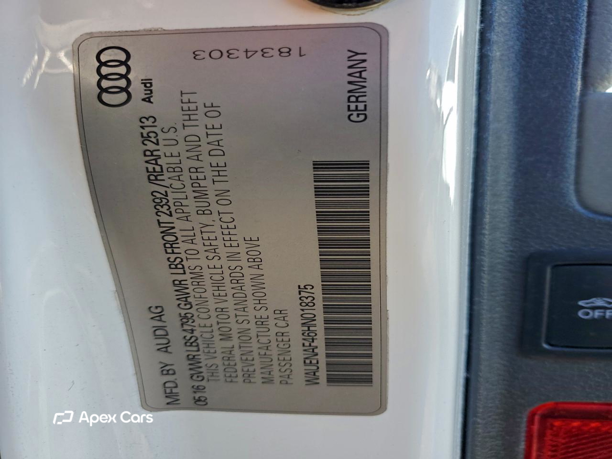Audi A4 2017