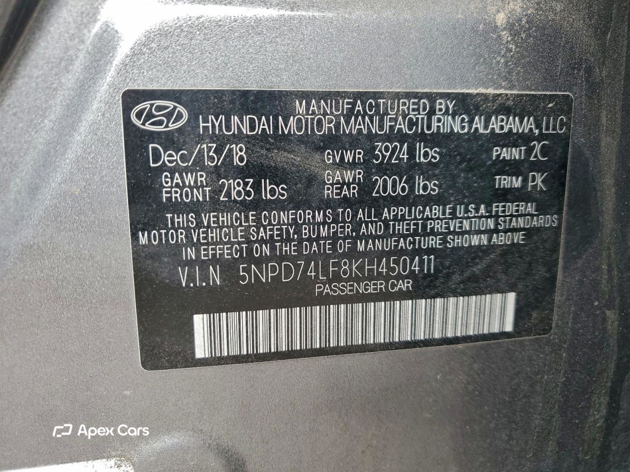 Hyundai Elantra 2019