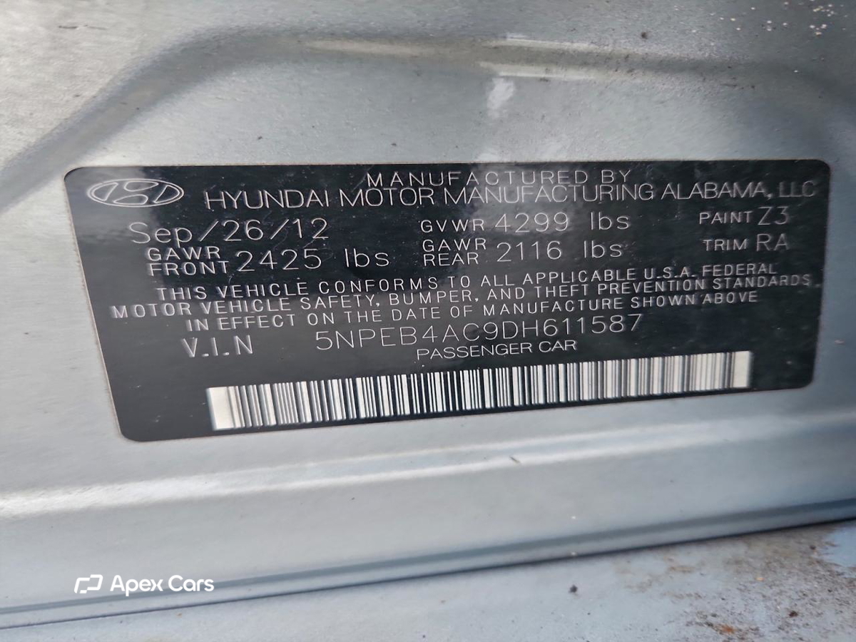 Hyundai Sonata 2013