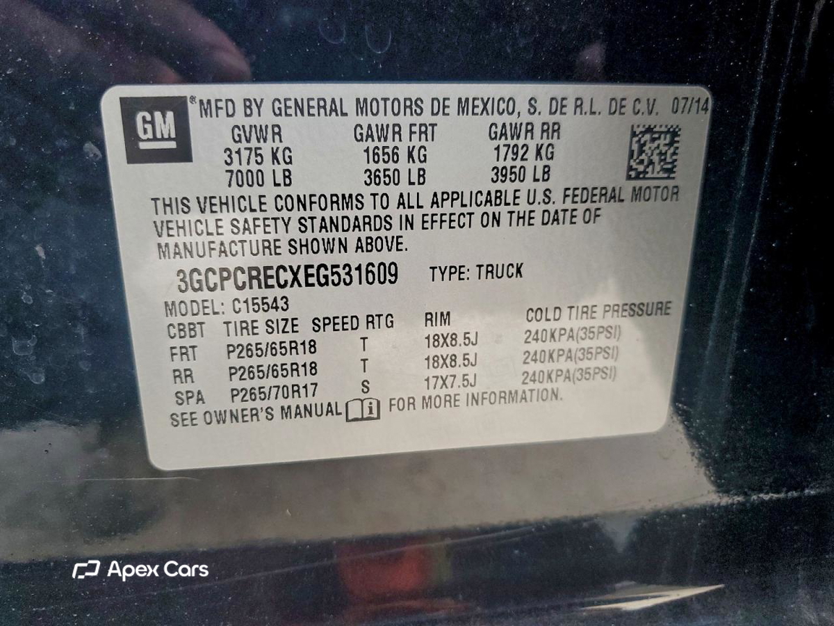 Chevrolet Silverado 2014