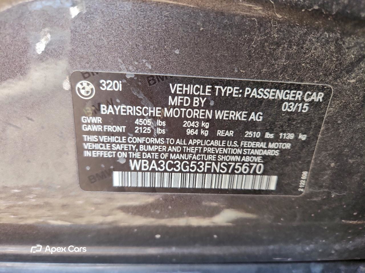 BMW Series 3 2015