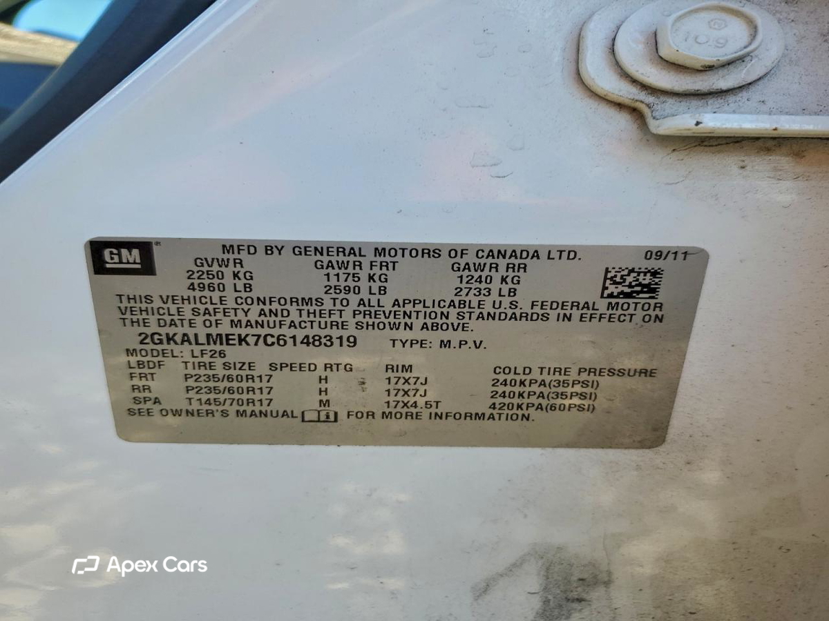 GMC Terrain 2012