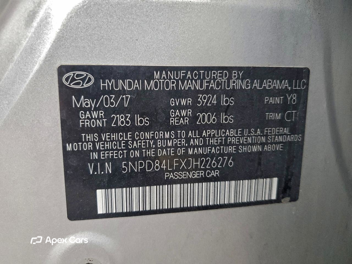 Hyundai Elantra 2018