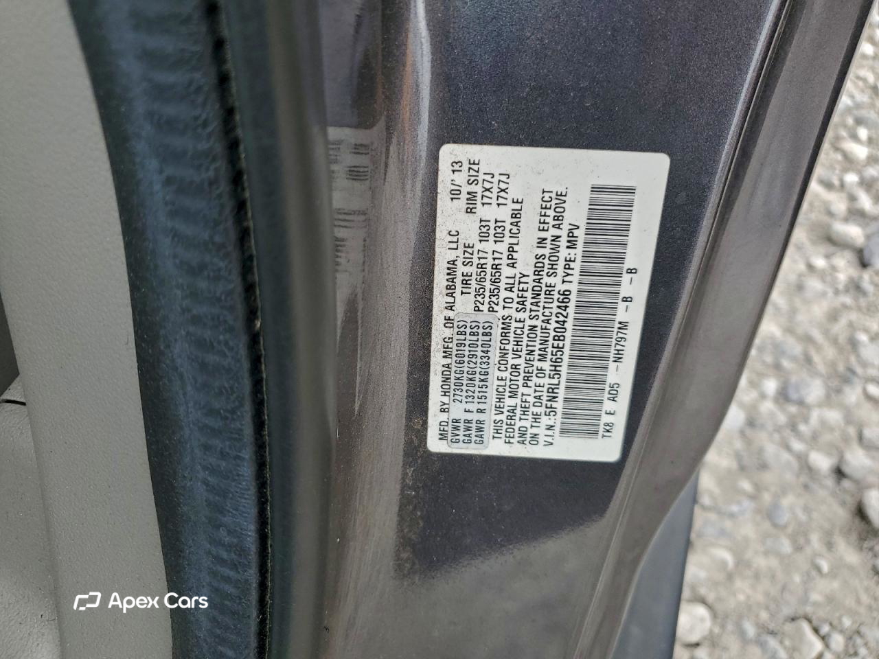 Honda Odyssey 2014