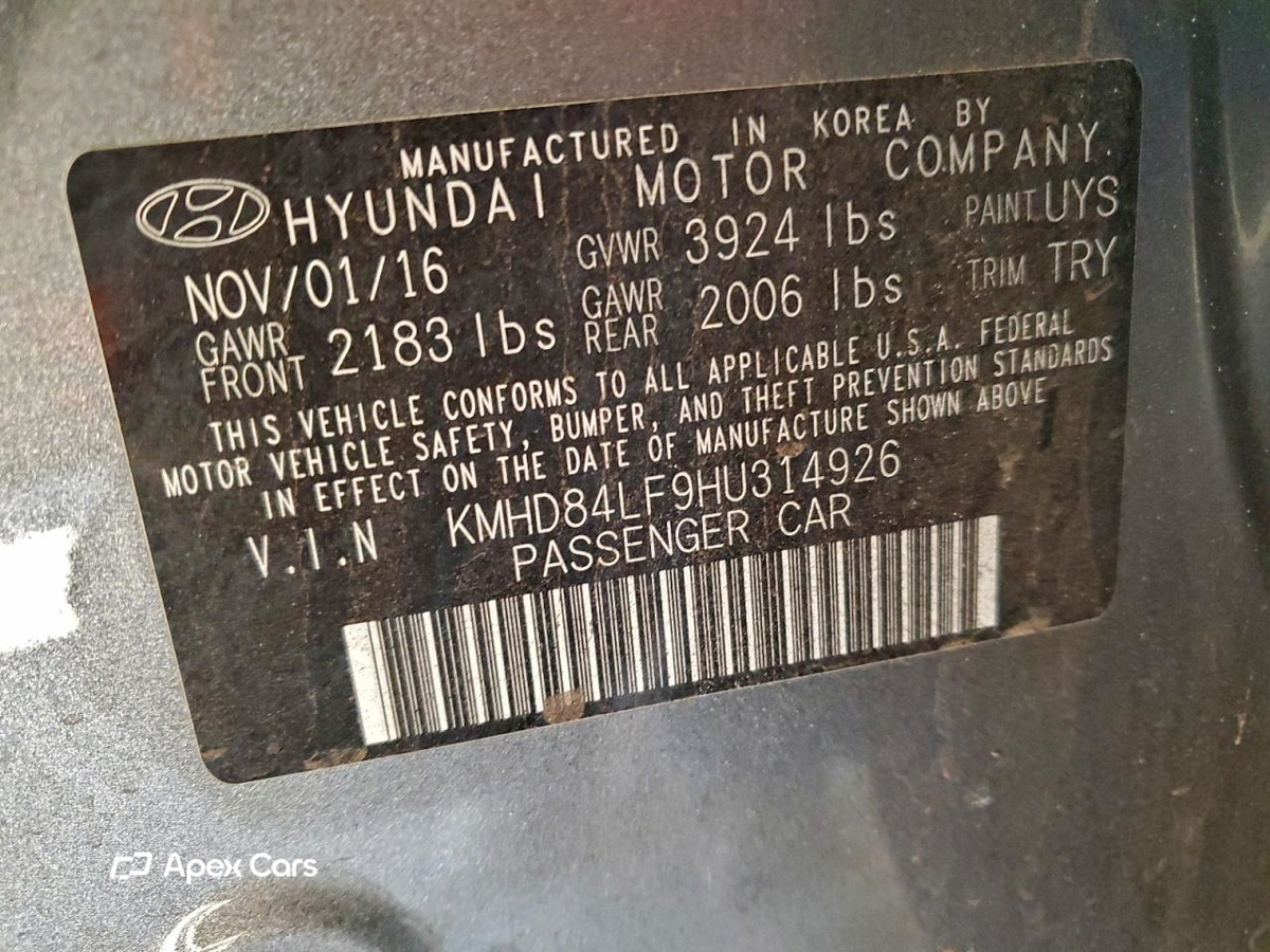 Hyundai Elantra 2017
