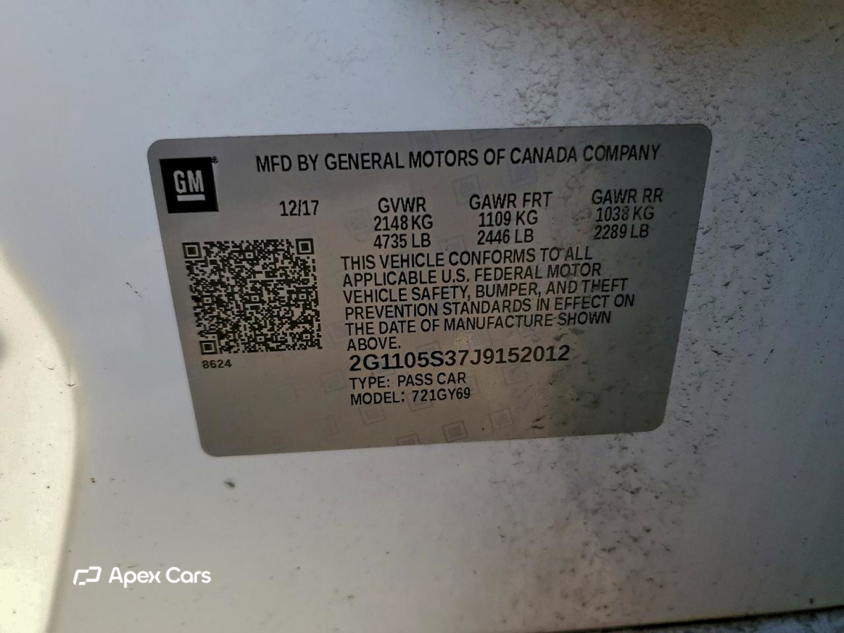Chevrolet Impala 2018