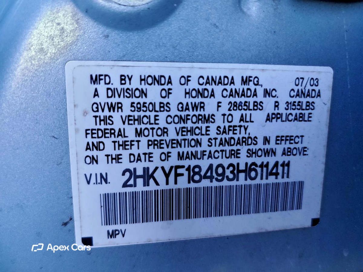 Honda Pilot 2003