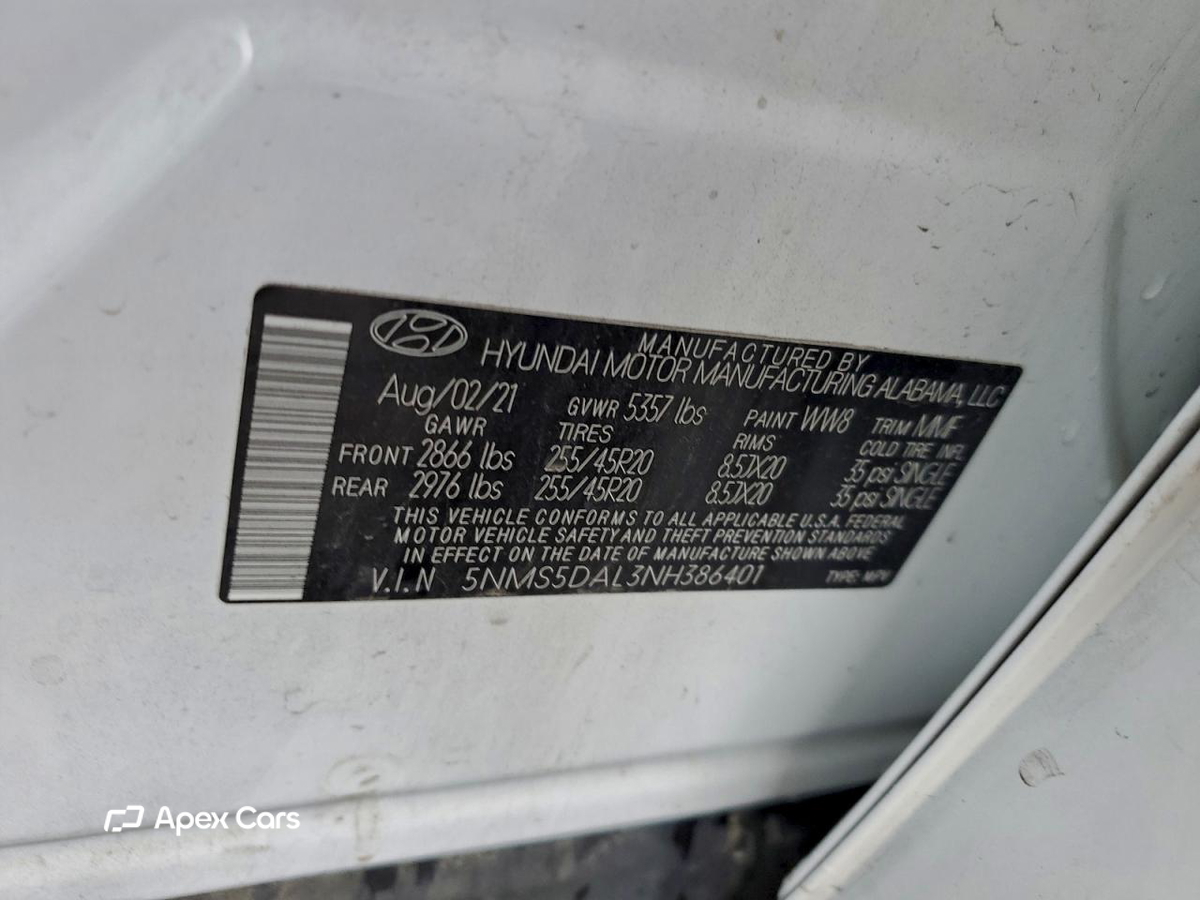 Hyundai Santa Fe 2022