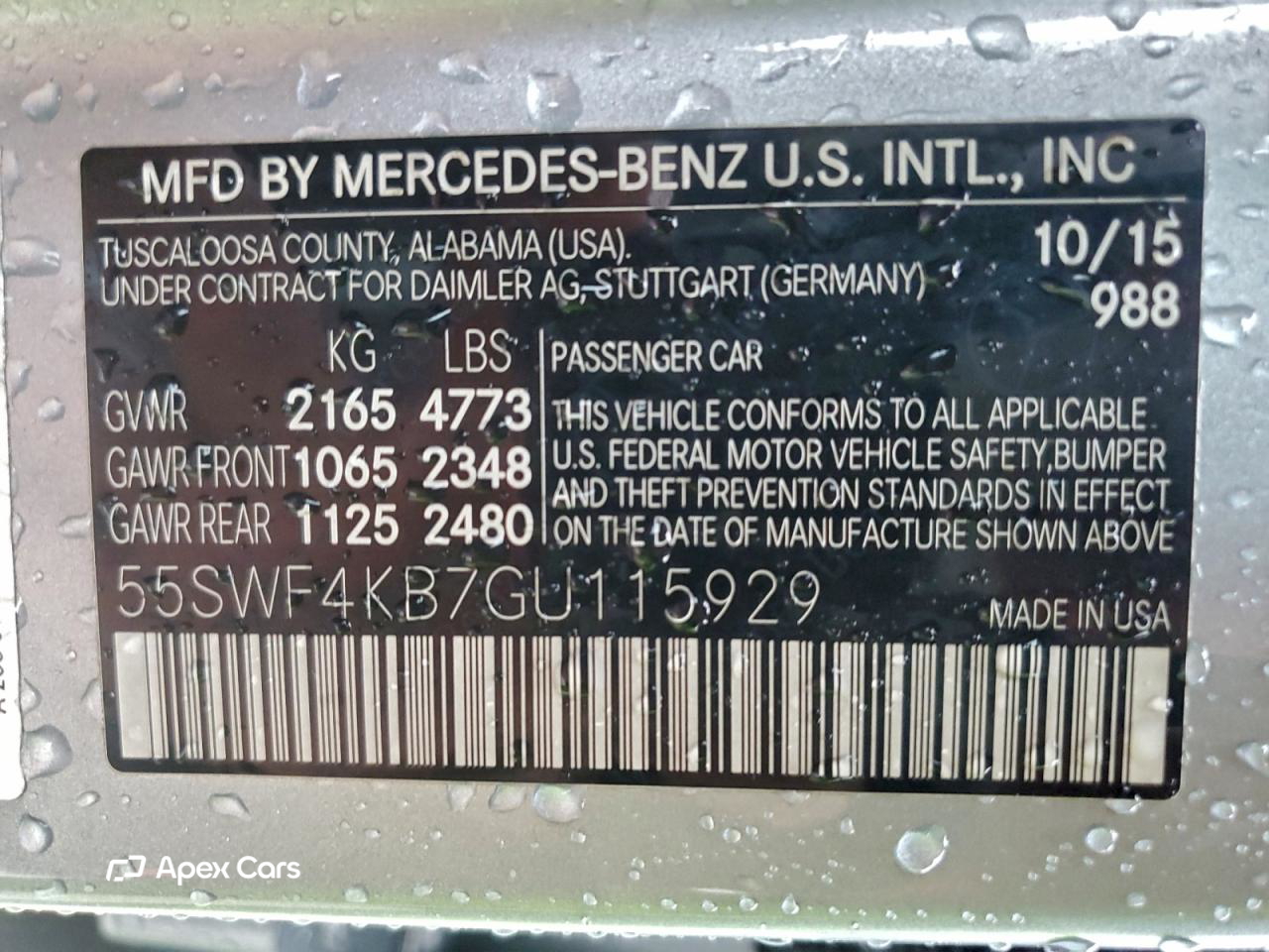 Mercedes-Benz C-klasse 2016