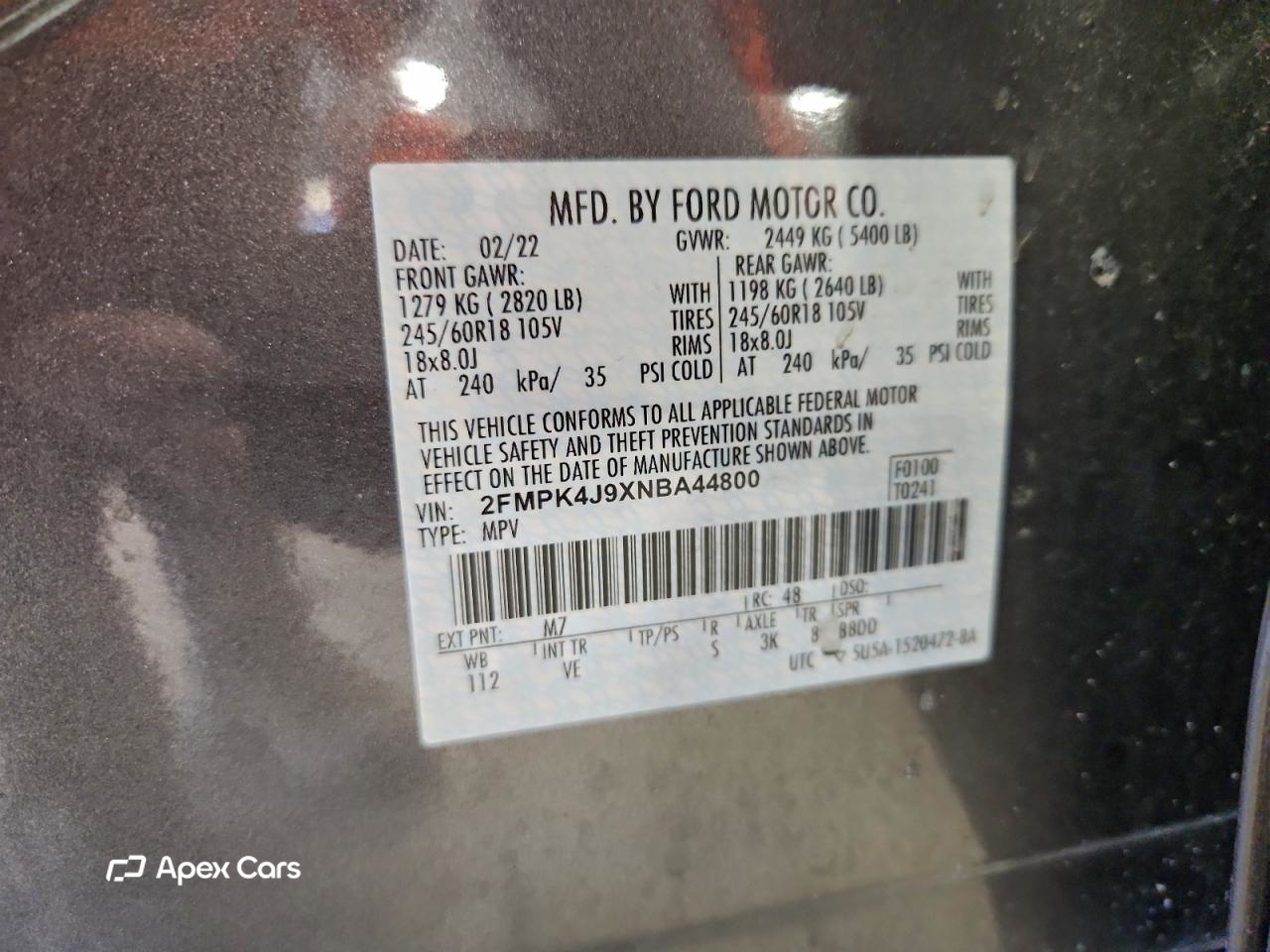 Ford Edge 2022