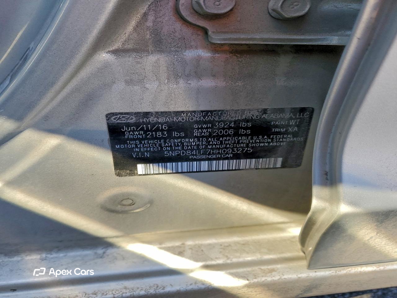 Hyundai Elantra 2017