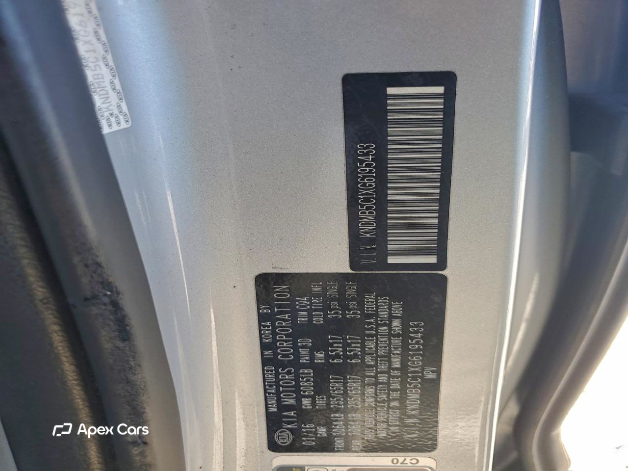 Kia Sedona 2016