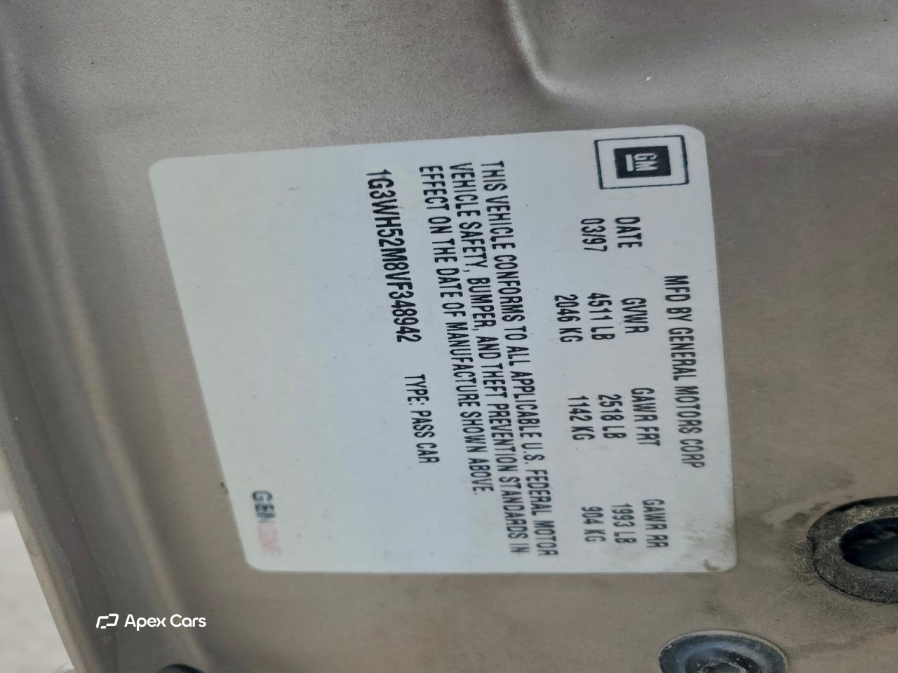 Oldsmobile Cutlass Supreme 1997