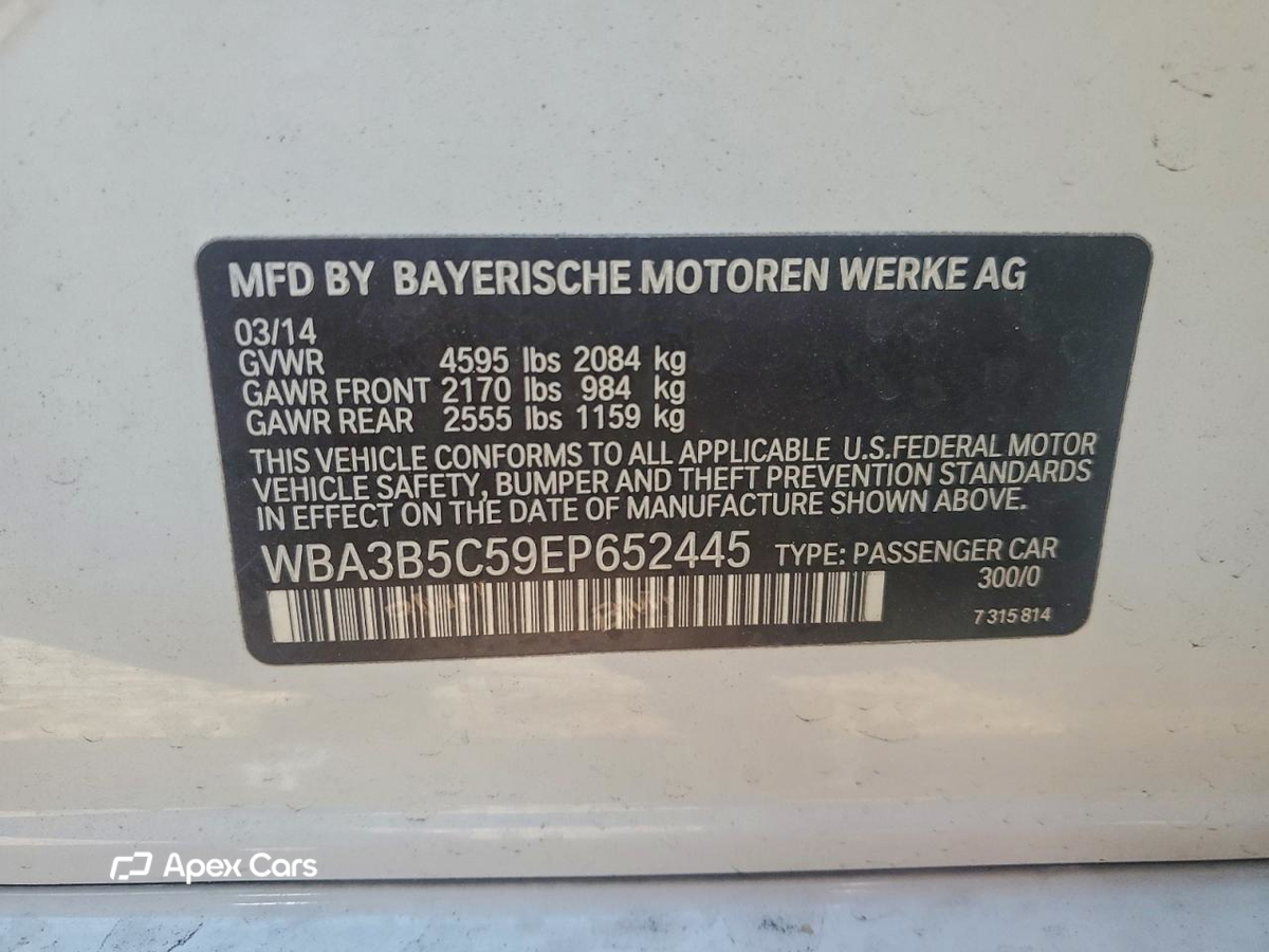 BMW Series 3 2014