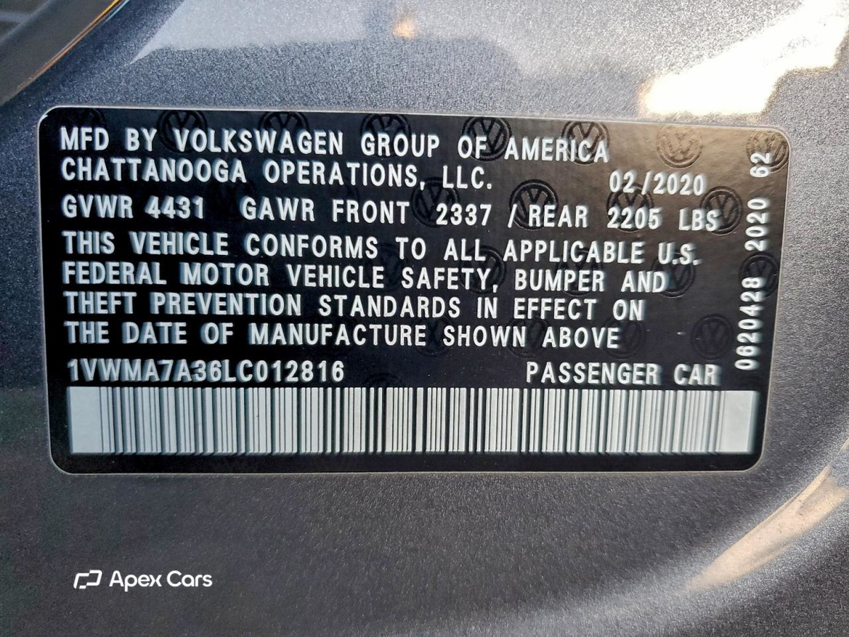 Volkswagen Passat 2020