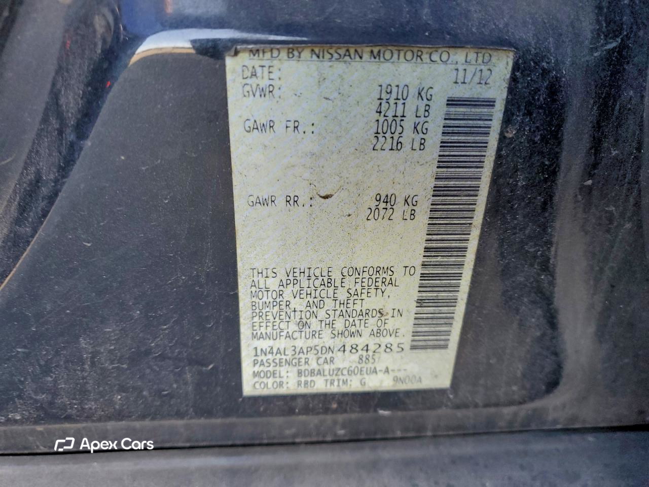 Nissan Altima 2013