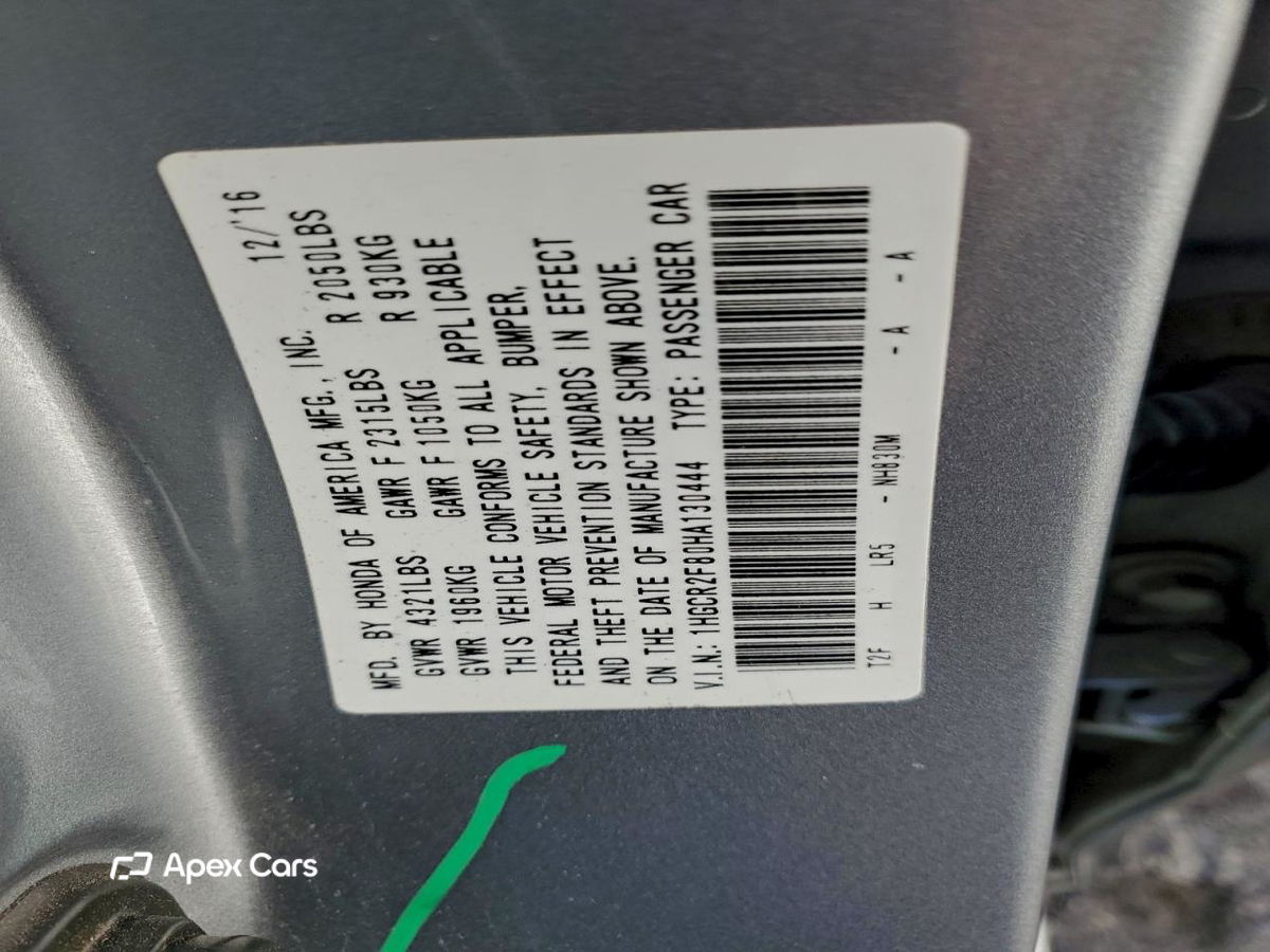 Honda Accord 2017