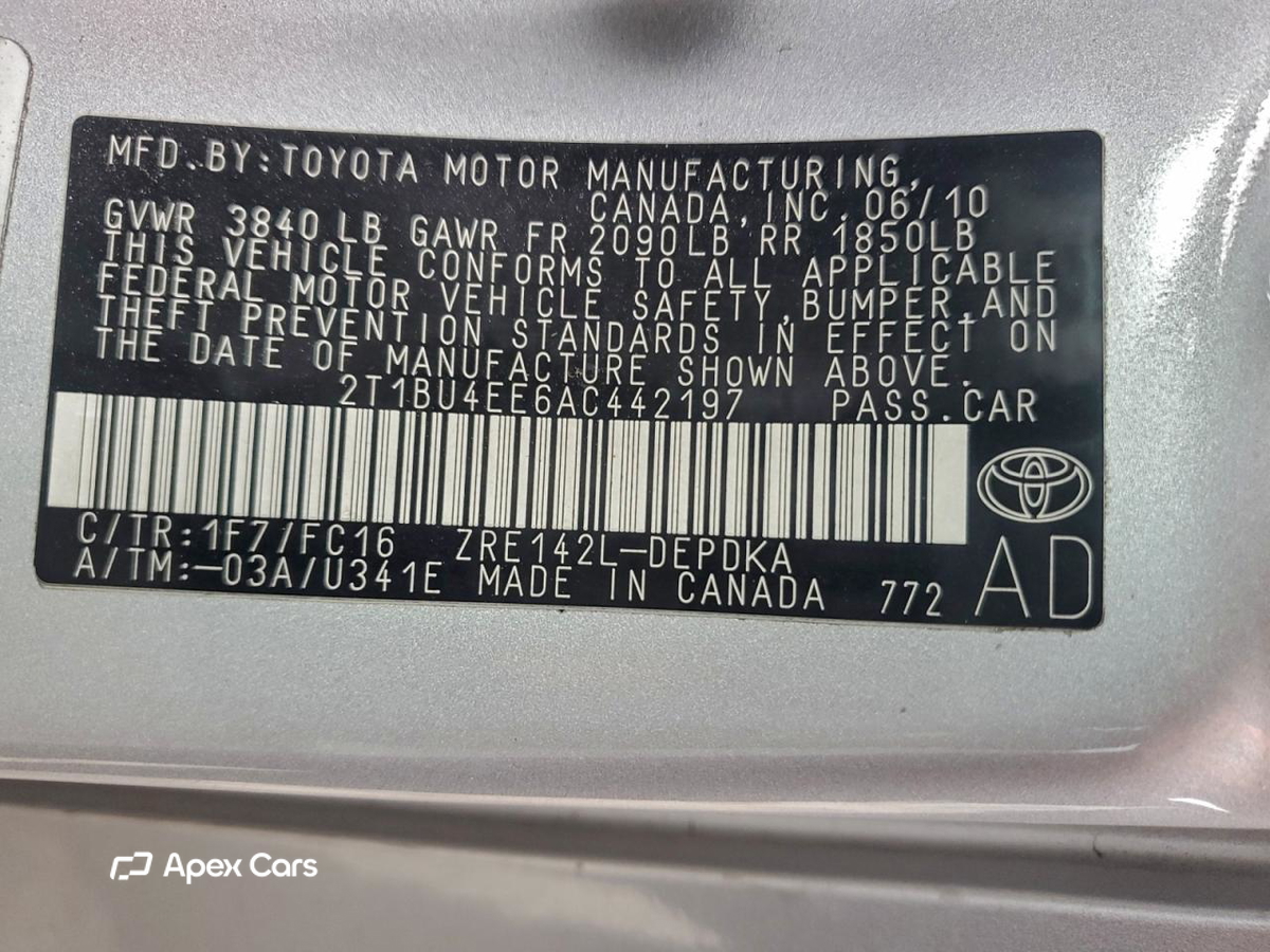 Toyota Corolla 2010