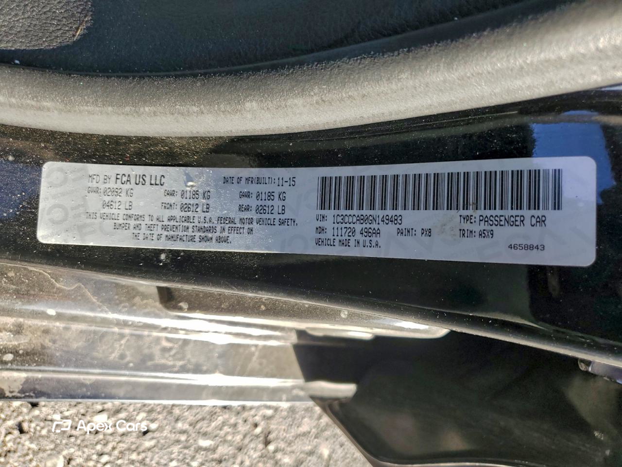 Chrysler 200 2016
