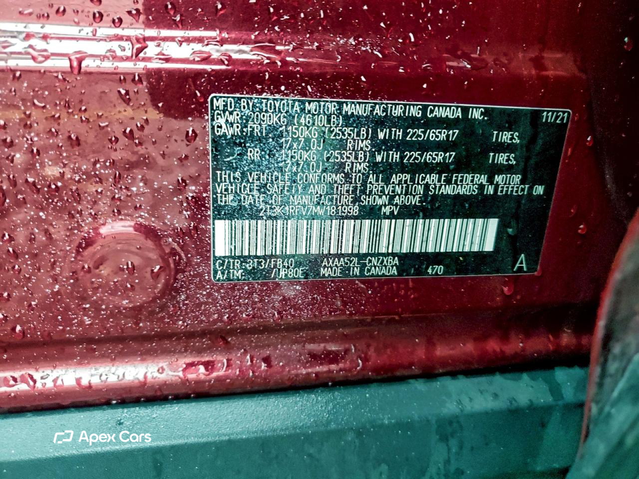 Toyota RAV 4 2021