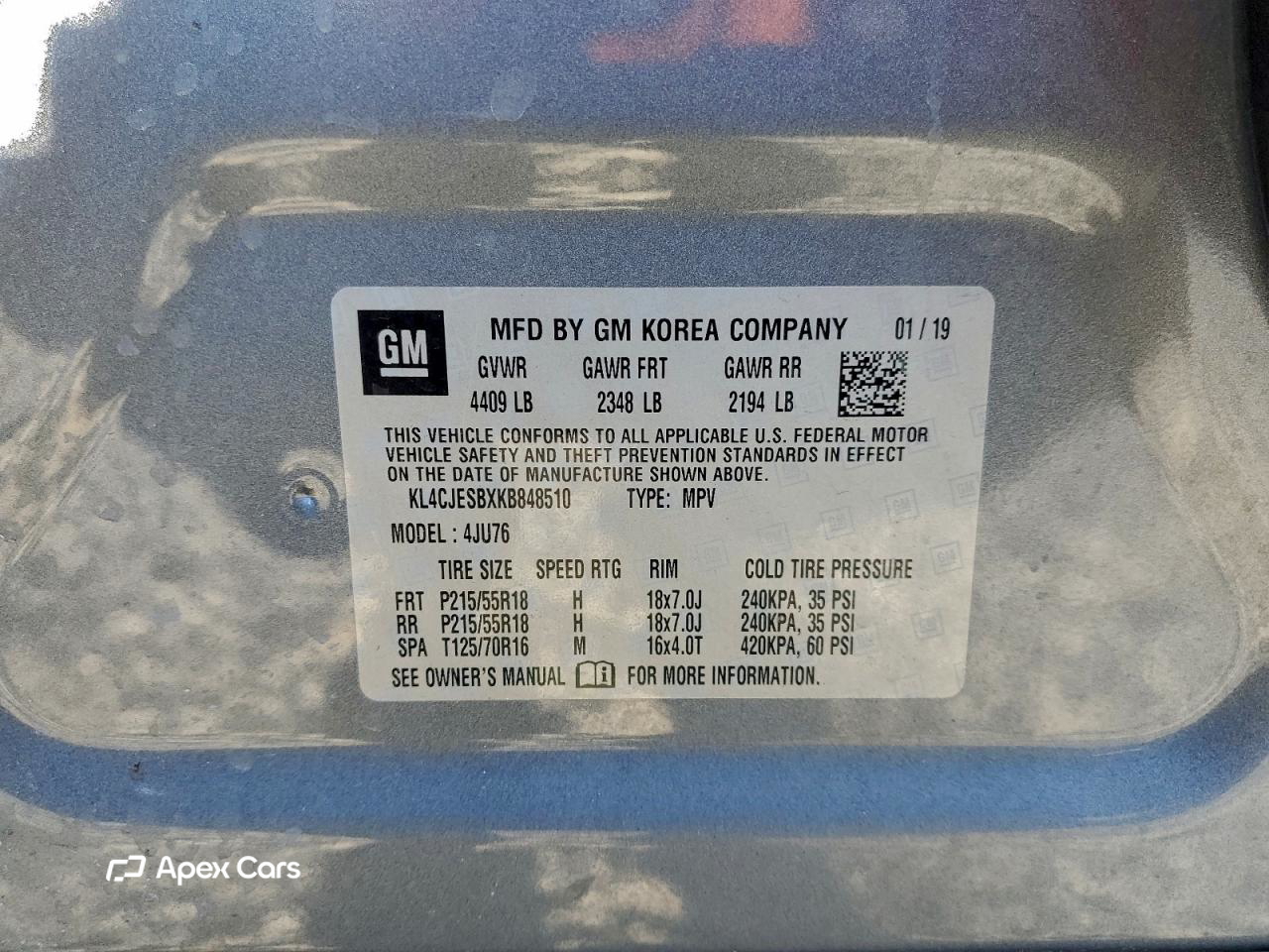 Buick Encore 2019