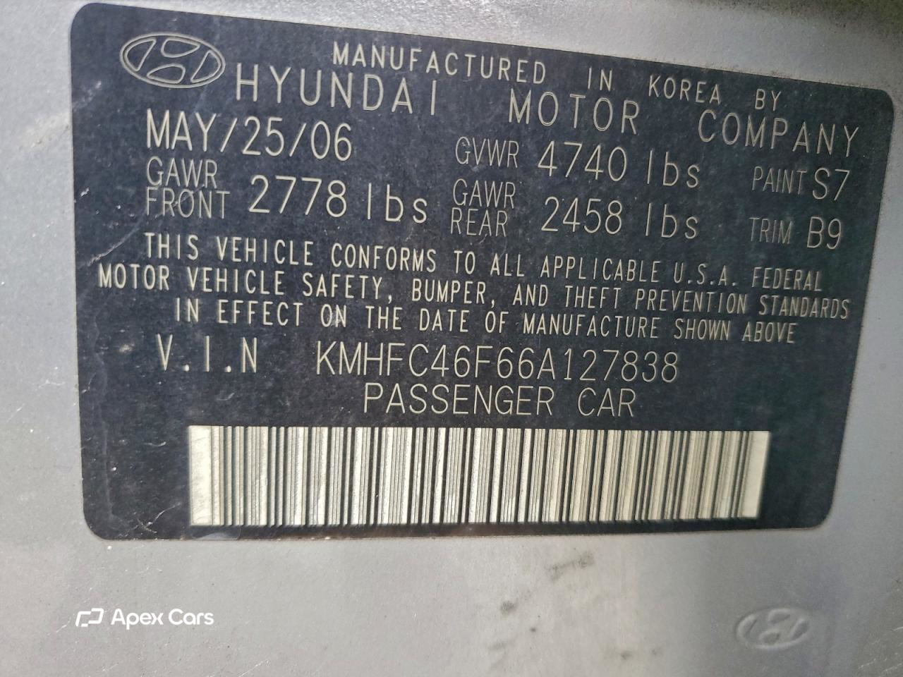 Hyundai Azera 2006
