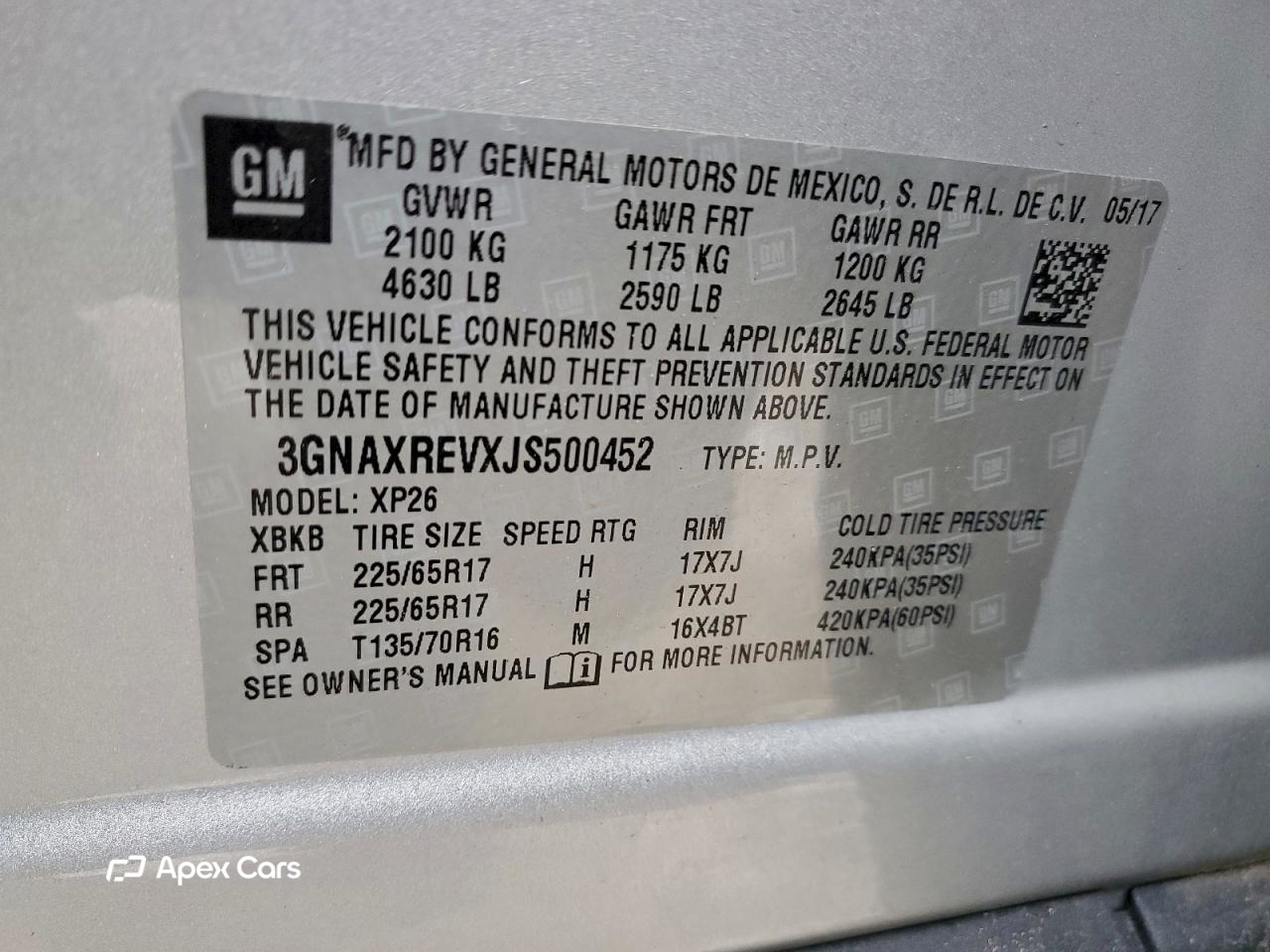 Chevrolet Equinox 2018