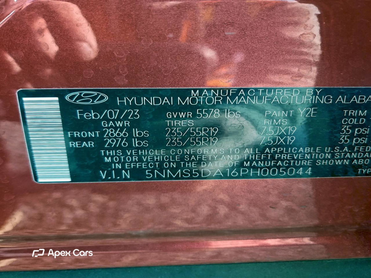 Hyundai Santa Fe 2023