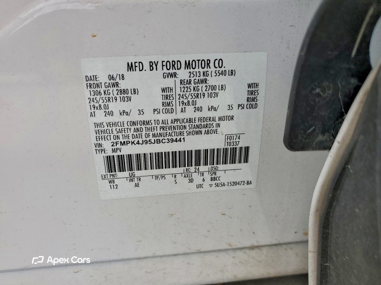 Ford Edge 2018