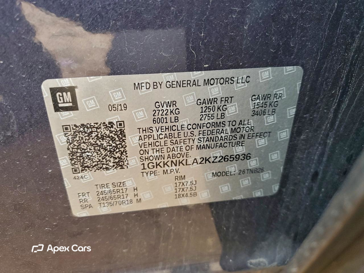 GMC Acadia 2019