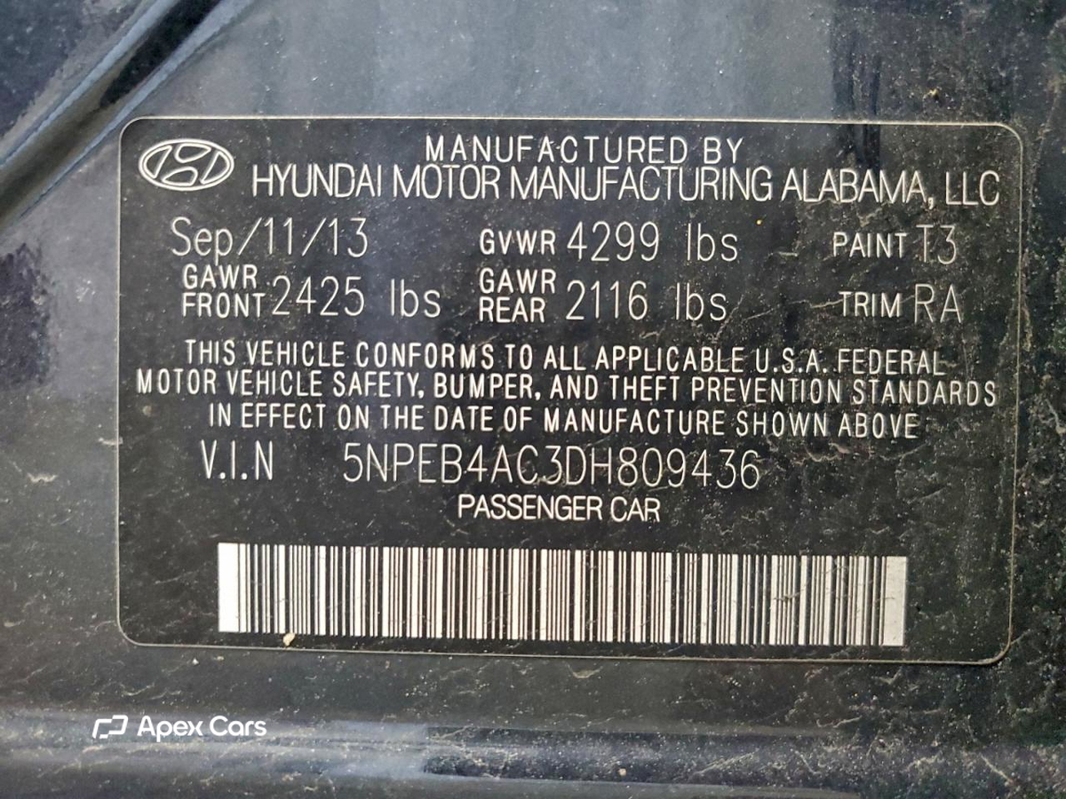 Hyundai Sonata 2013