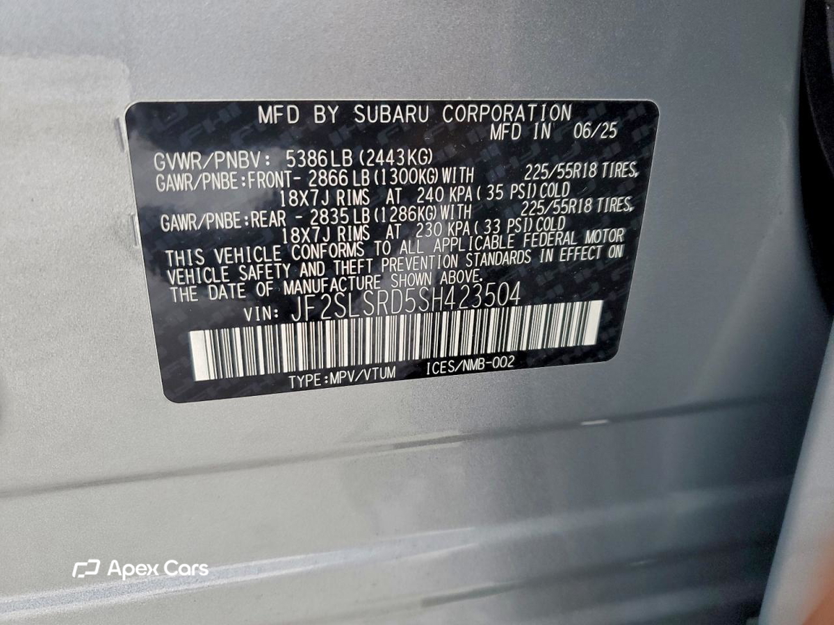 Subaru Forester 2025