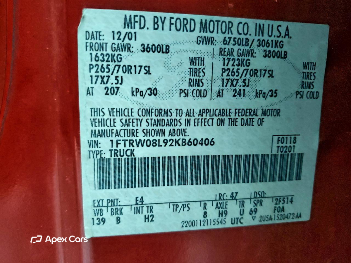 Ford F-150 2002