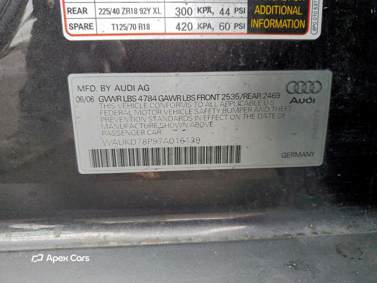 Audi A3 2007