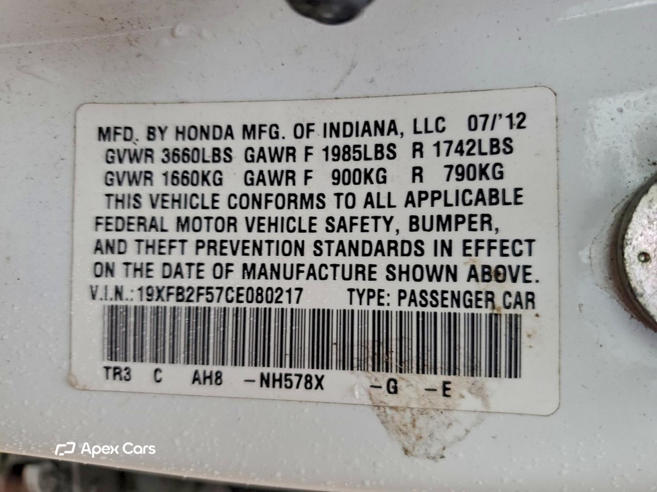 Honda Civic 2012