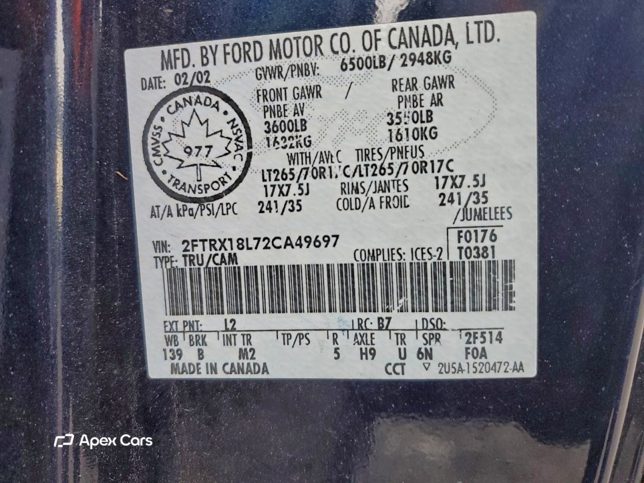 Ford F-150 2002