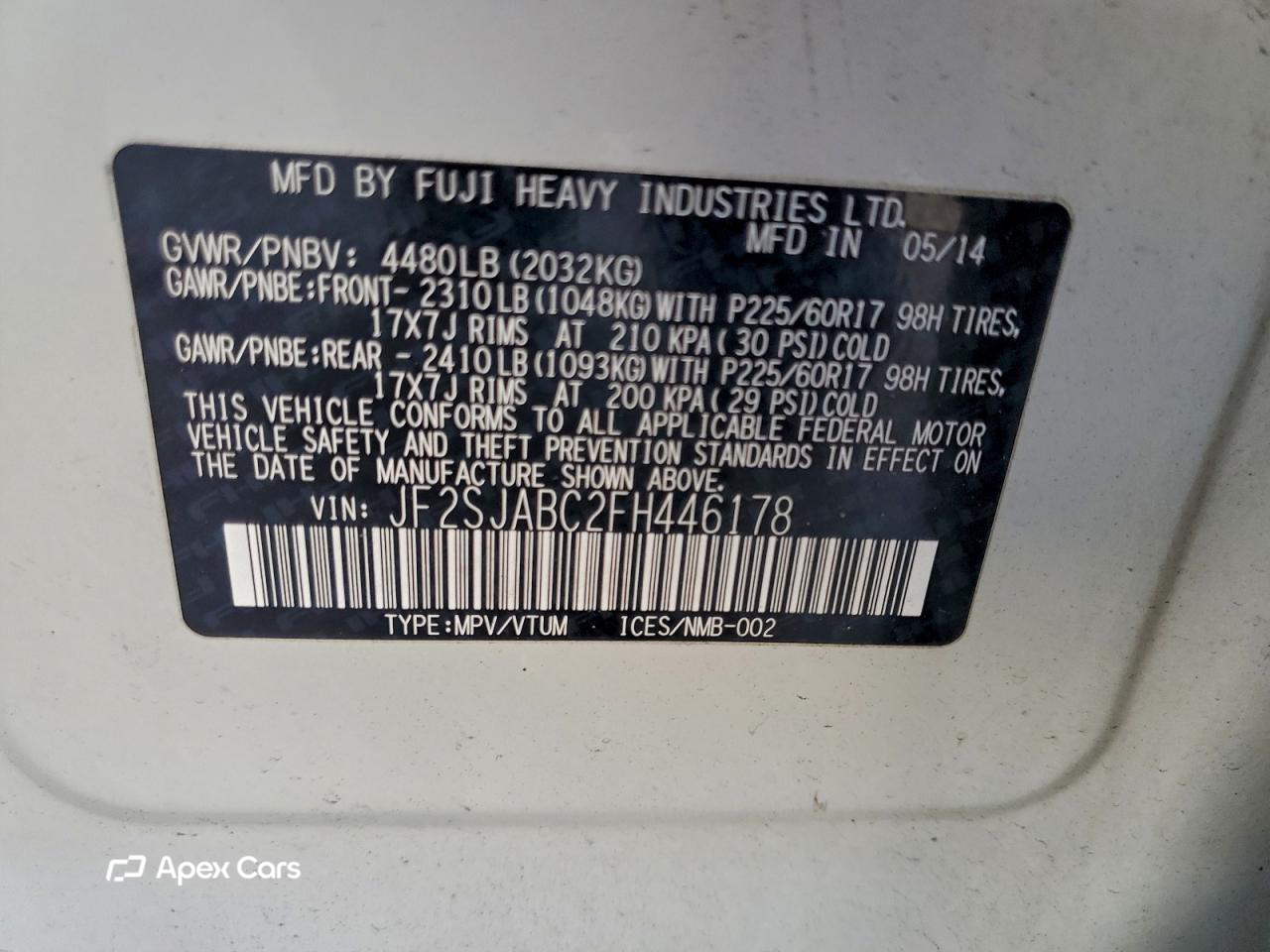 Subaru Forester 2015